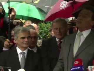 Schwarzenegger visits 'his' museum in Austrian hometown