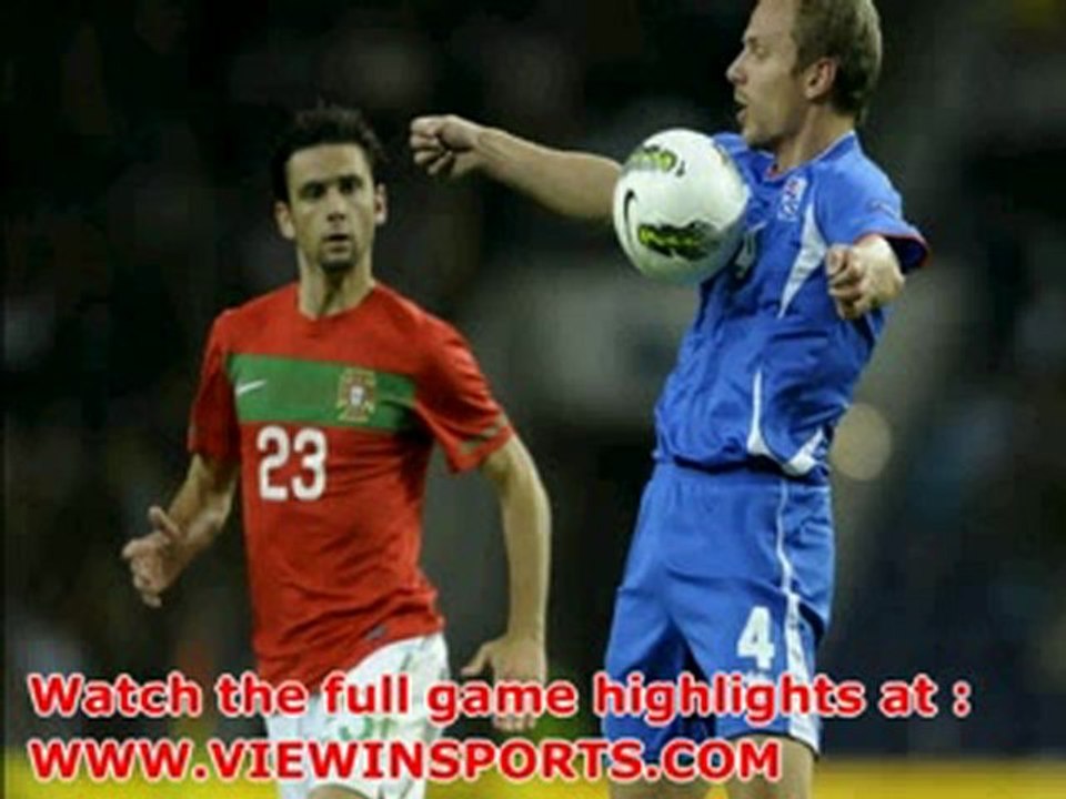 Portugal vs Iceland 5-2 - 07/10/2011 Highlights Euro 2012