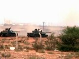 Battle scenes from Sirte, Libya