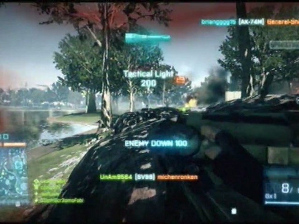 2min30 de Sniper Bf3 Ps3