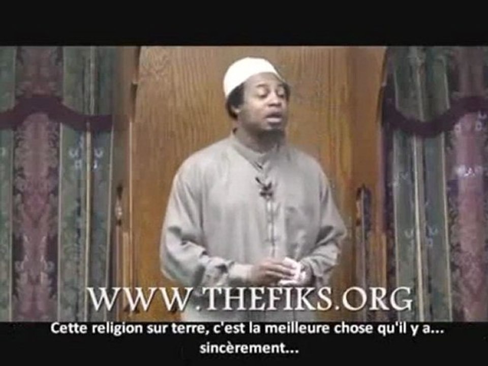 L'immense bienfait d'être Musulman