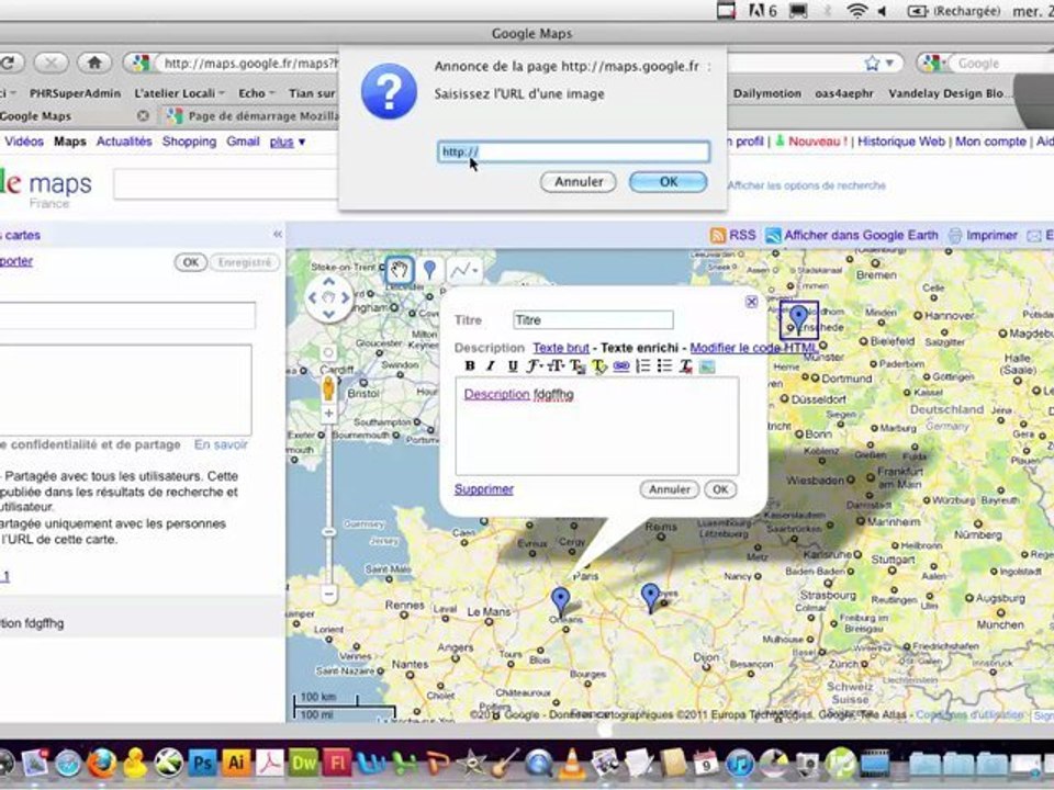Comment réaliser une Google Map ?