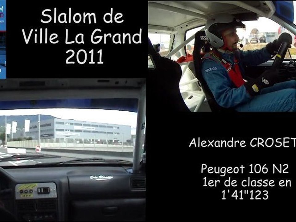 Slalom ville la grand alexandre Croset