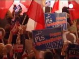 Polonya seçiminde Tusk-Kaczynski yarışı