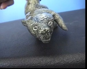 Inuit Art Dancing Bear Sculpture From Cape Dorset