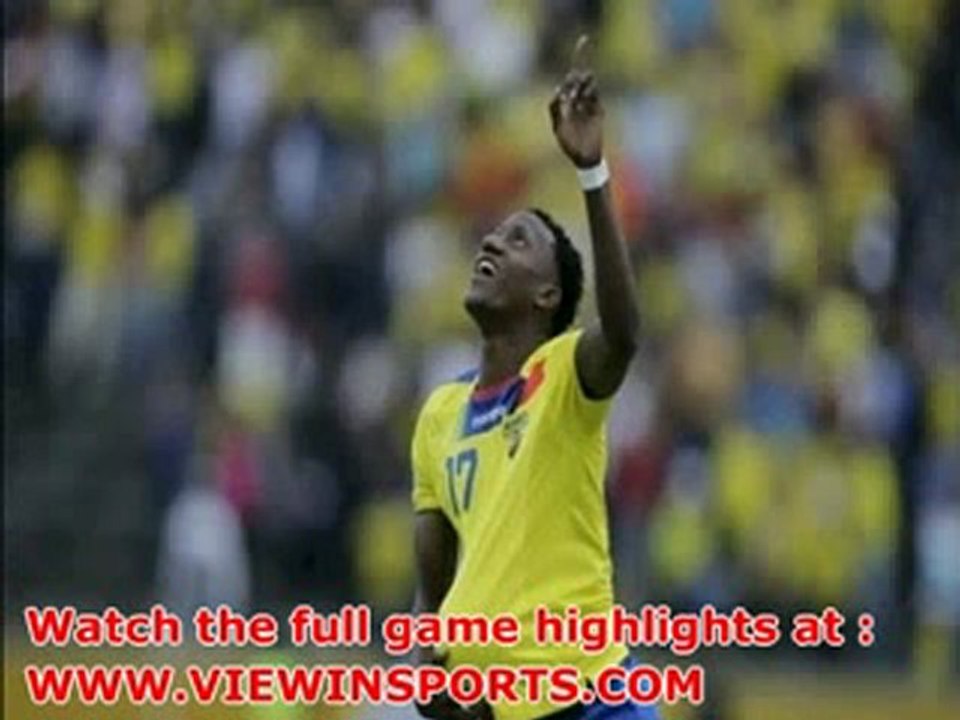Ecuador vs Venezuela 2-0 - 07-10-2011 Highlights