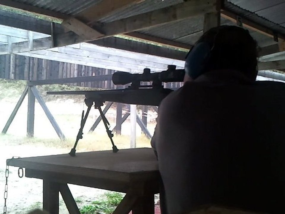 Tir a 100 m avec une Marlin xl7 calibre 270 W