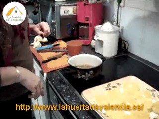 Naranjas de Valencia. Plato de Naranja Preparada