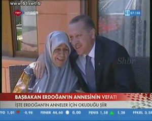 TAYYİP ERDOĞAN ANNE ŞİİRİ TRT