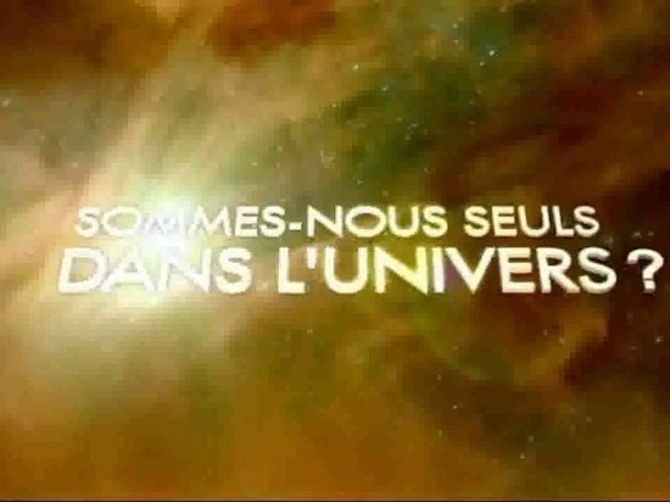 A deux pas du futur (sommes-nous seuls dans l'univers)