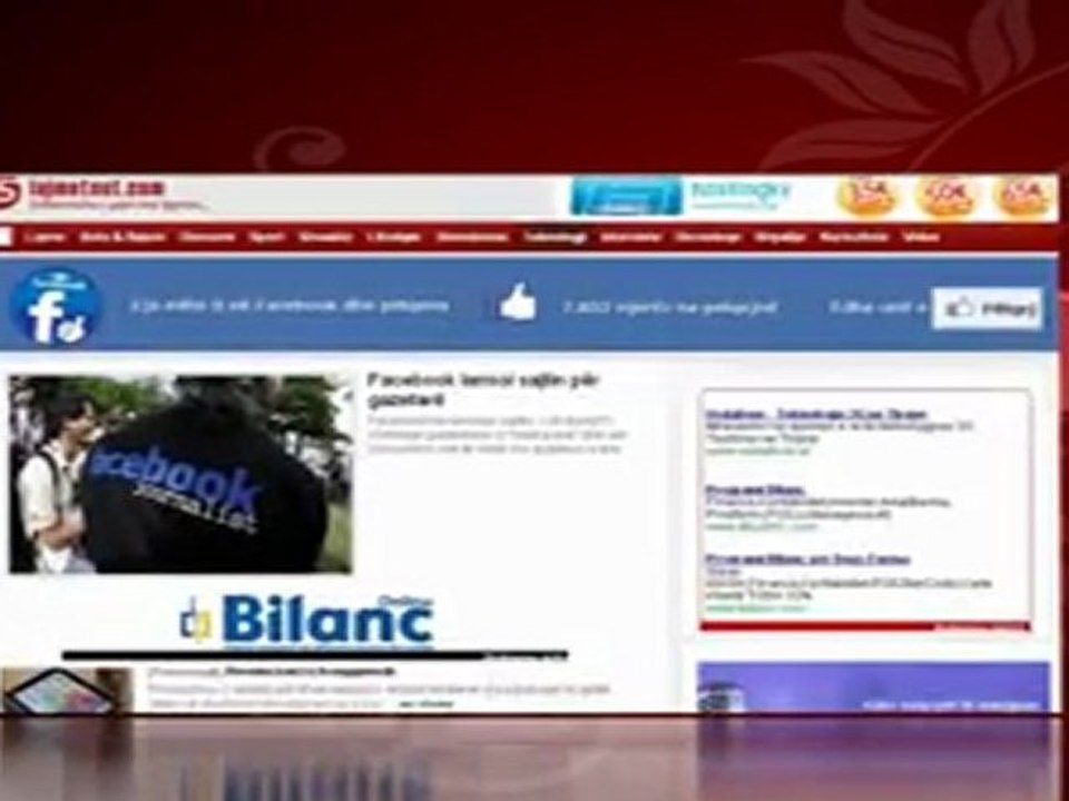 Portali Lajmetsot.com Reklama INTRO