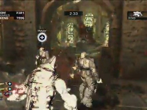 Gears of War 3 - Gameplay Multi Beast Mode - YouTube