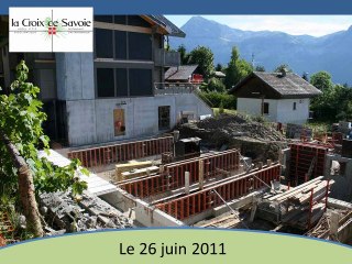 n°5 Saison 2 suivi des travaux -  La Croix de Savoie 1er hotel BioClimatique