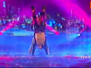 Maricielo Effio y  "Cuando se acaba el amor" en "el gran show"