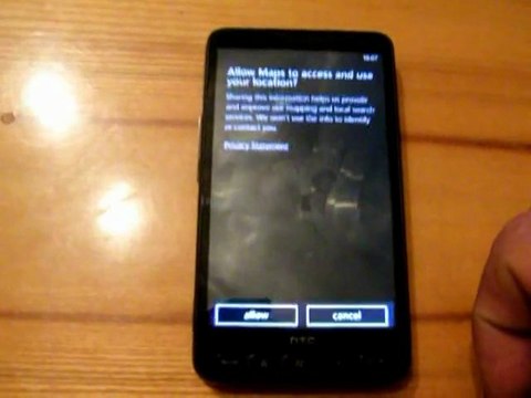 Windows Phone7 na HTC HD2