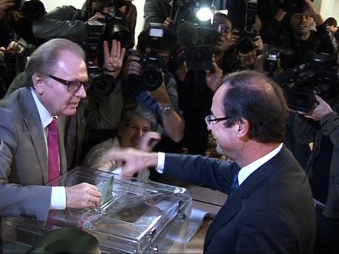 TULLE VOTE DE FRANCOIS HOLLANDE AUX PRIMAIRES SOCIALISTES