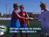 España 1 – Bielorusia 0.Séptimo partido de España en la Danone Nations Cup