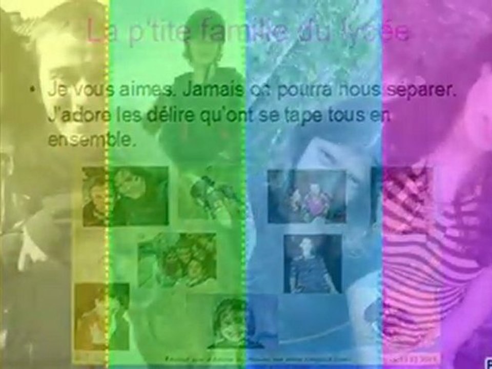 vidéo de ma famille de coeur