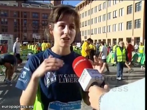 Schwarzenegger visita la Carrera Popular de Tetuán