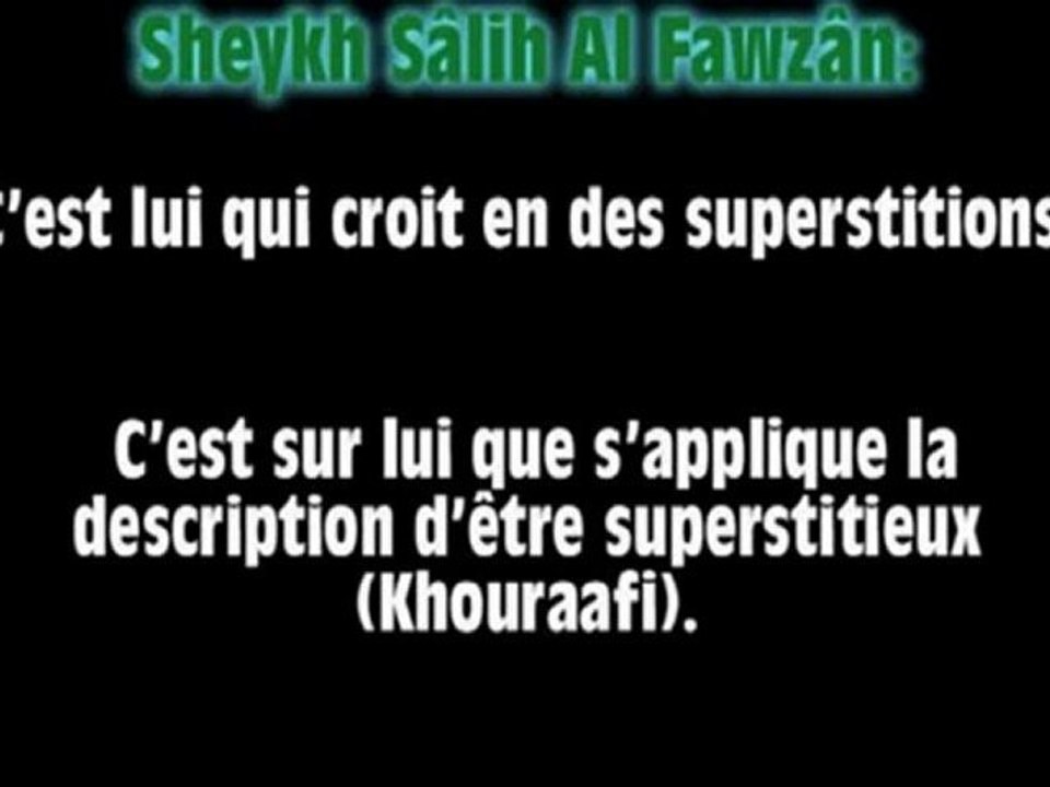Le lien entre les péchés et les tremblements de terre ! Sheykh Sâlih Al Fawzân