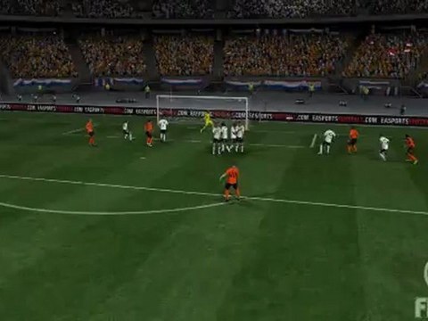 Pays-Bas - Allemagne : Coup-franc Sneijder