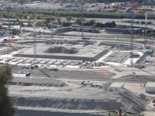 Construction du Stadium de Nice