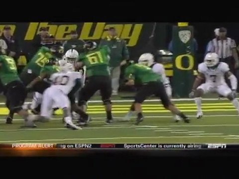 LaMichael James arm injury University of Oregon Ducks vs. Cal Bears