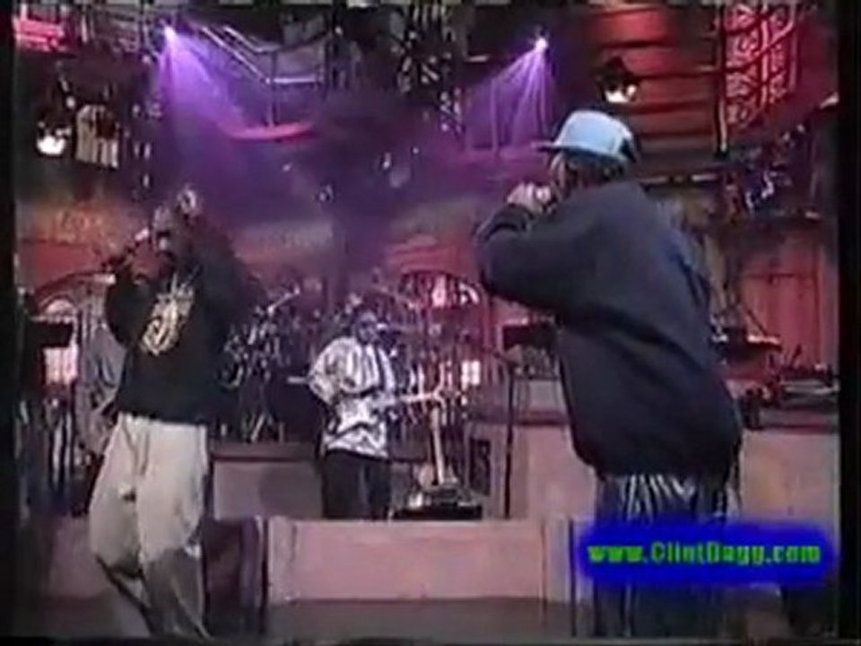 Snoop Dogg, Goldie Loc & Tray Deee "Snoopafella" Live @ "The Late Show With David Letterman", CBS, 05-10-1999