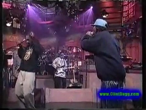 Snoop Dogg, Goldie Loc & Tray Deee Snoopafella Live @ The Late Show With David Letterman , CBS, 05-10-1999