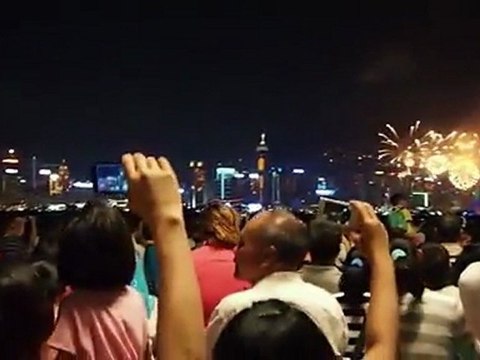 Les feux d'artifices du 1er octobre