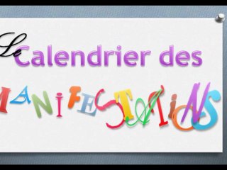 Calendrier des Manifestations