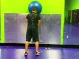 Neck Strength Exercise w/ Fitness Ball - Neck Workout 2
