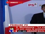Arnaud Montebourg commente les résultats du 1er tour des primaires PS