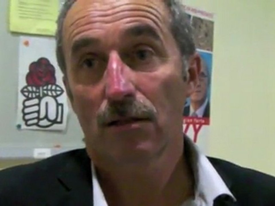 La réaction d'Alain Garrot après le premier tour de la Primaire