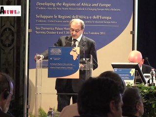 Forum Africa 2011: prof. Giovanni Puglisi legge la Carta di Taormina