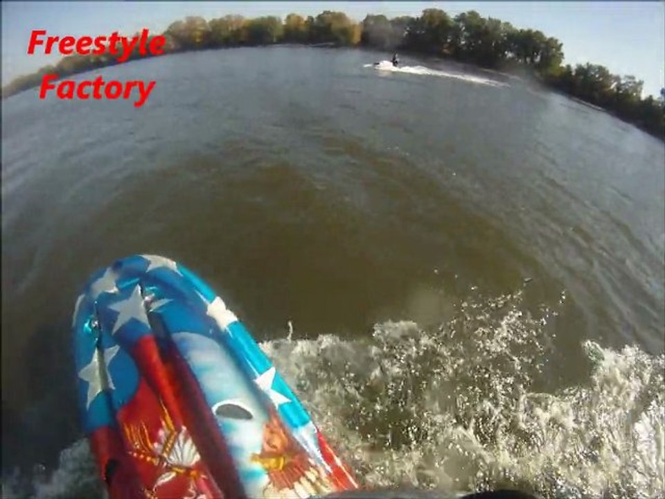 Freestyle JetSki Back Flip on SuperFreak Test Ride