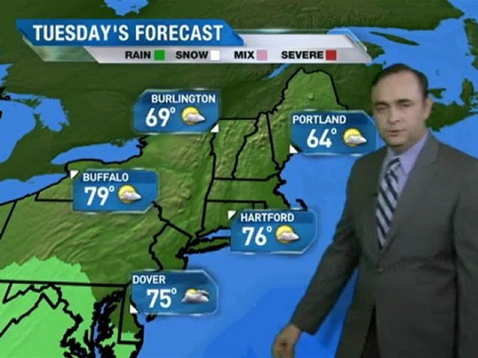 Northeast Forecast - 10/09/2011