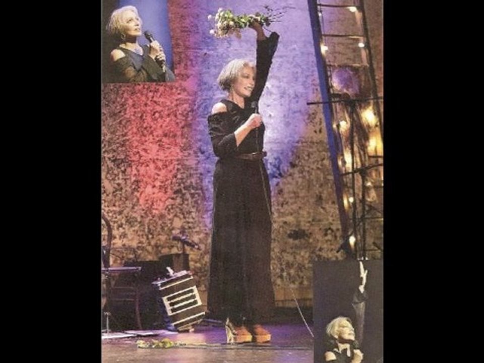Marie Laforêt (et le public) " Mes bouquets d'asphodèles" (1969 + live 2005) + extrait "Master Class" 2008