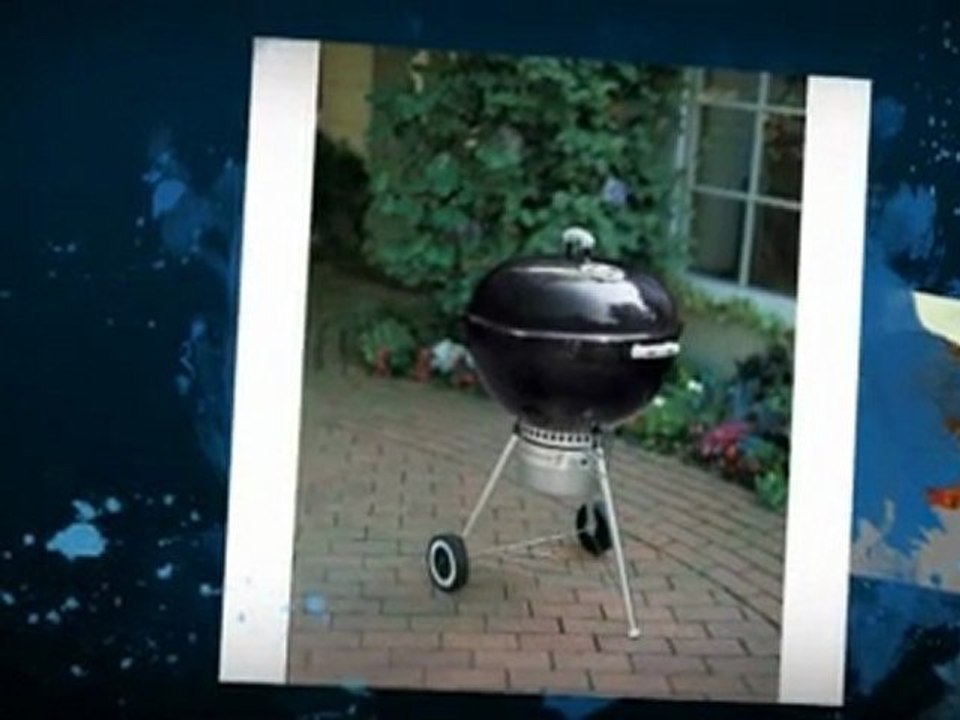 Weber 751001 22.5-Inch One-Touch Gold Charcoal Grill - ...