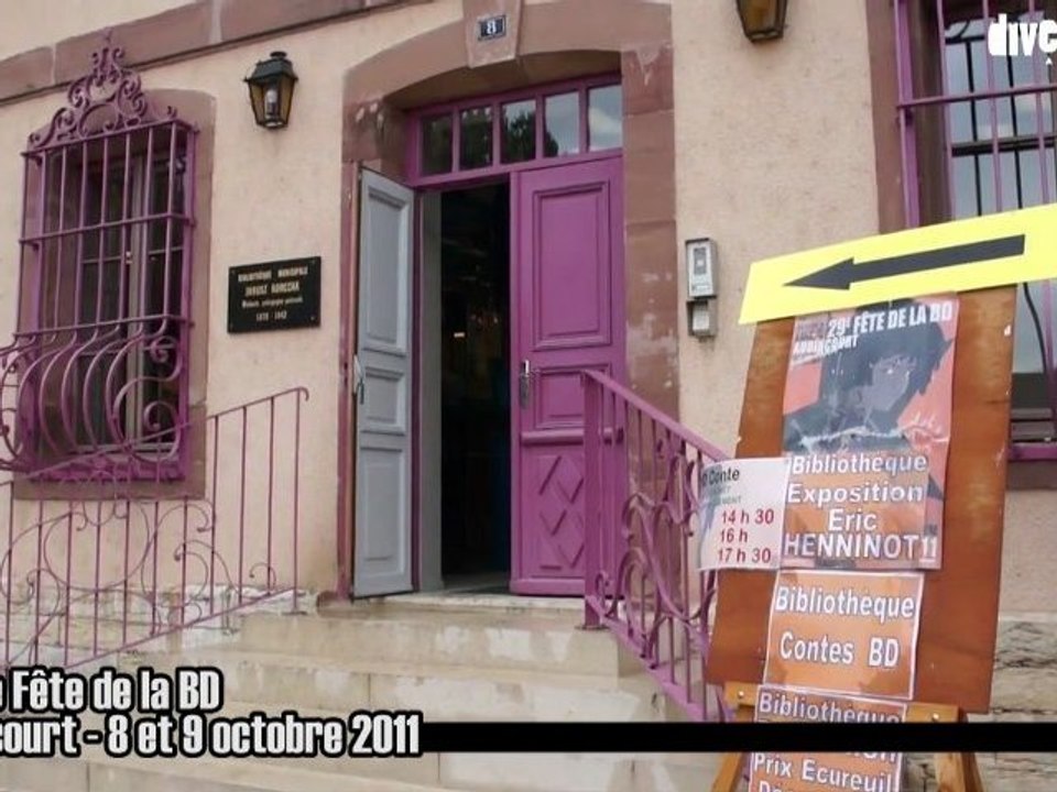 Fête de la BD à Audincourt, 8 et 9 octobre 2011