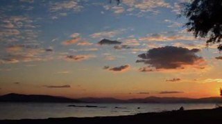 Athens and Aegina Timelapse Sunsets