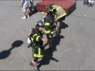 Les pompiers de la Vienne, aux Jeux mondiaux de New-York