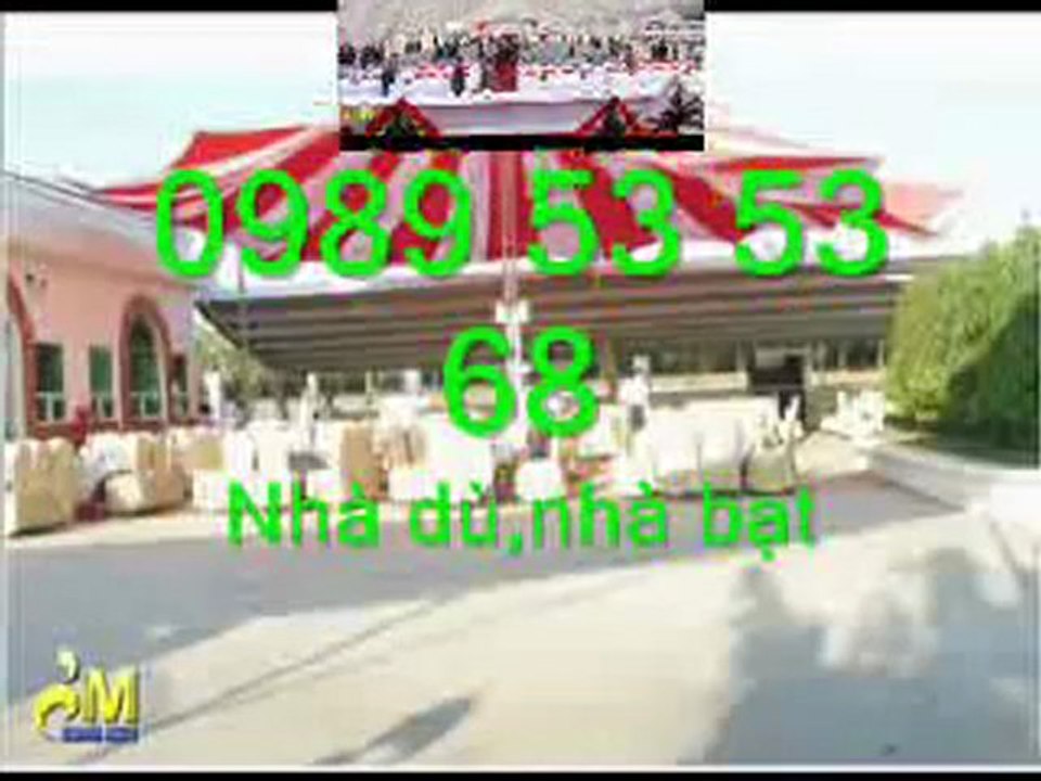 Cho thuê nhà dù,nhà bạt-0989 53 53 68