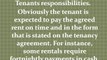 Rentals: Rights And Responsibilities Of Tenants