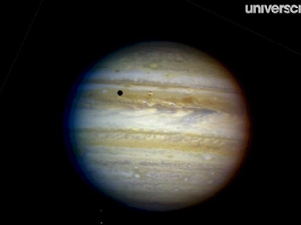 Jupiter et la pleine Lune