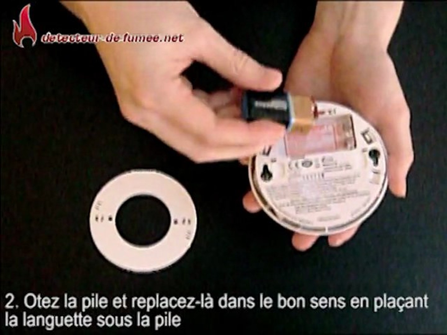 Kidde Detecteur De Fumée Mode D Emploi installation de la pile d'un détecteur de fumée Kidde - Vidéo Dailymotion