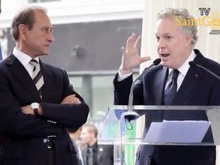 INAUGURATION DE LA FONTAINE "L’EMBÂCLE " RÉNOVÉE