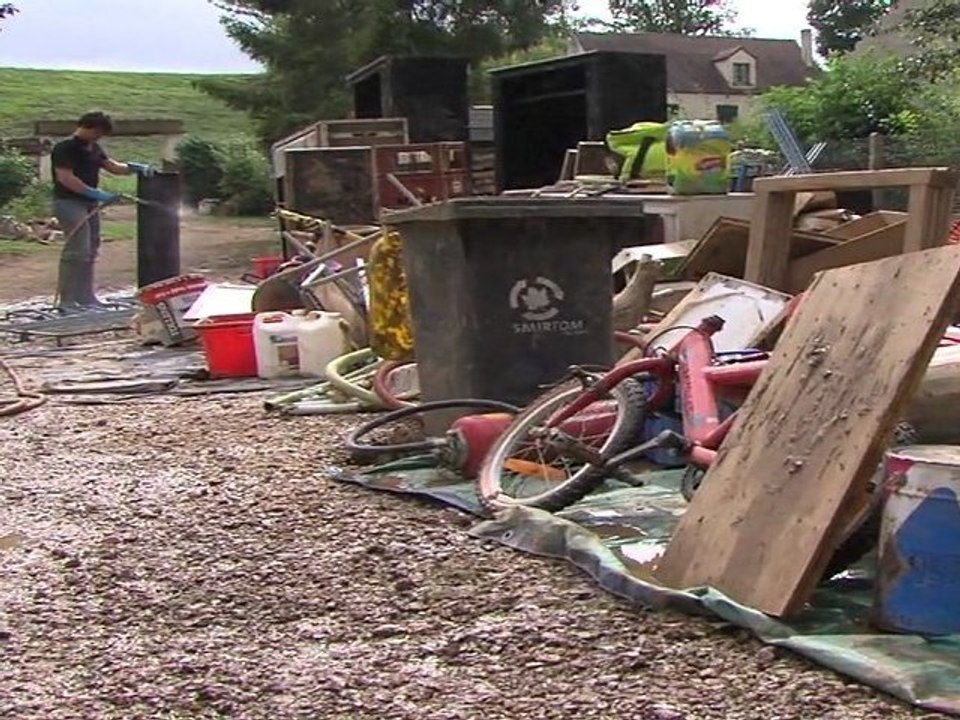 Coulées de boue à Saint-Cyr-en-Arthies