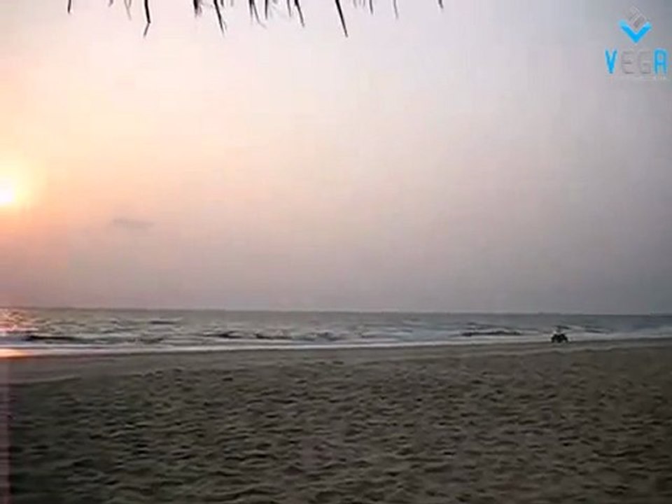 Goa  scene of Sunset