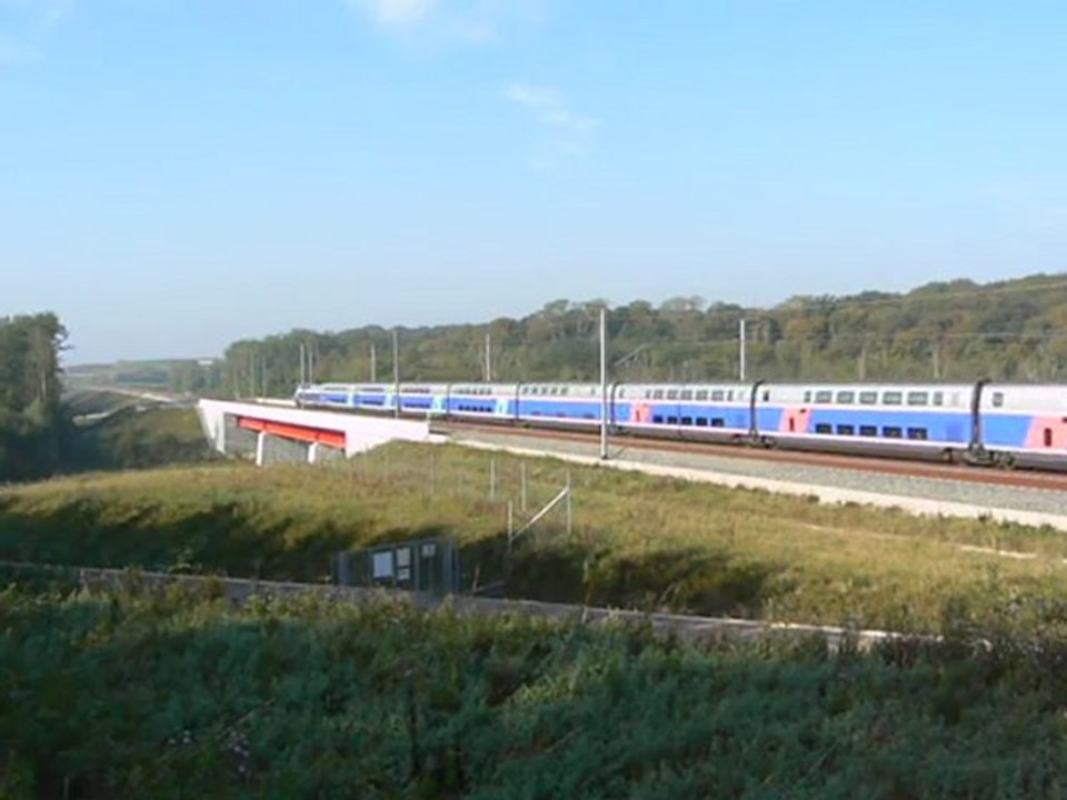 TGV de formation pour les ADC avec TGV 714 sur la LGV RR.